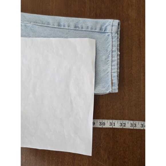 Vtg Levi's 550 Relaxed Fit Tapered Leg Orange Tab Jeans Men's 36x31.5 Light Wash - Picture 14 of 16